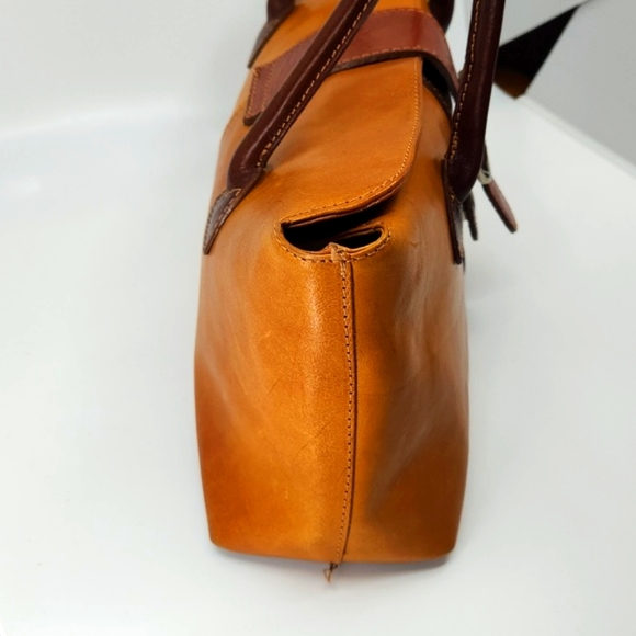 Vera Pelle Leather L'Amica Handbag - Picture 5 of 7